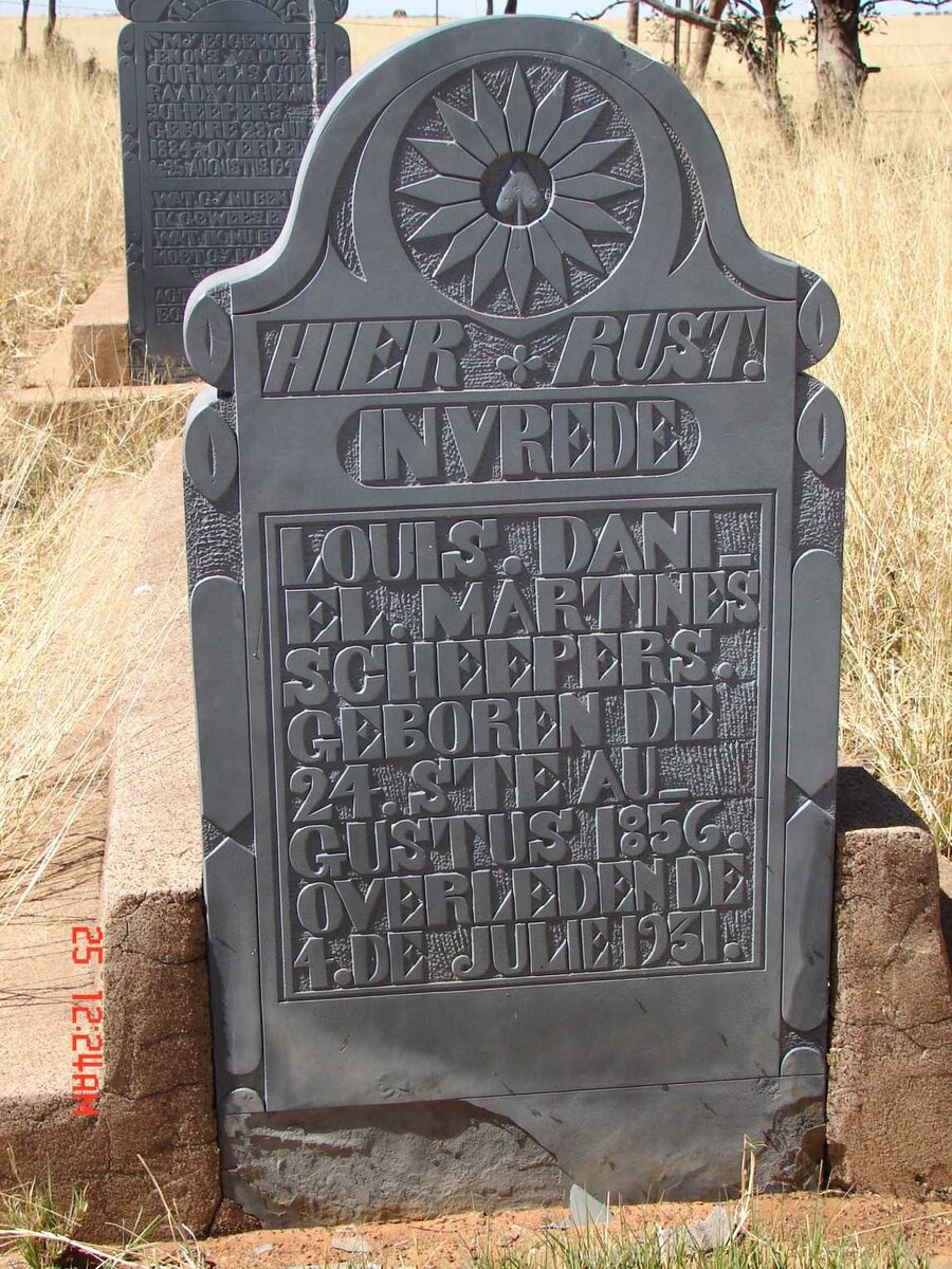 SCHEEPERS Louis Daniel Martines 1856-1931