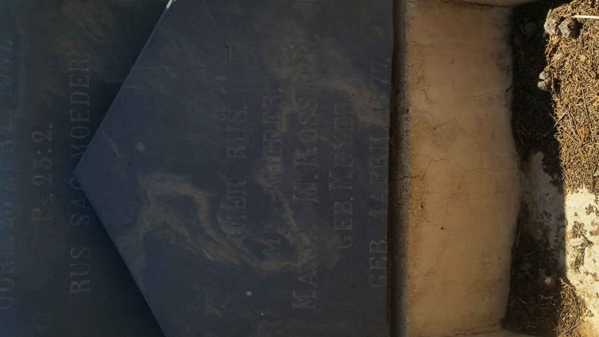 ROSSOUW Maria M. nee MEYER 1877-