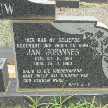 ROSSOUW Jan Johannes 1908-1983 &amp; Anna Magdalena 1911- 