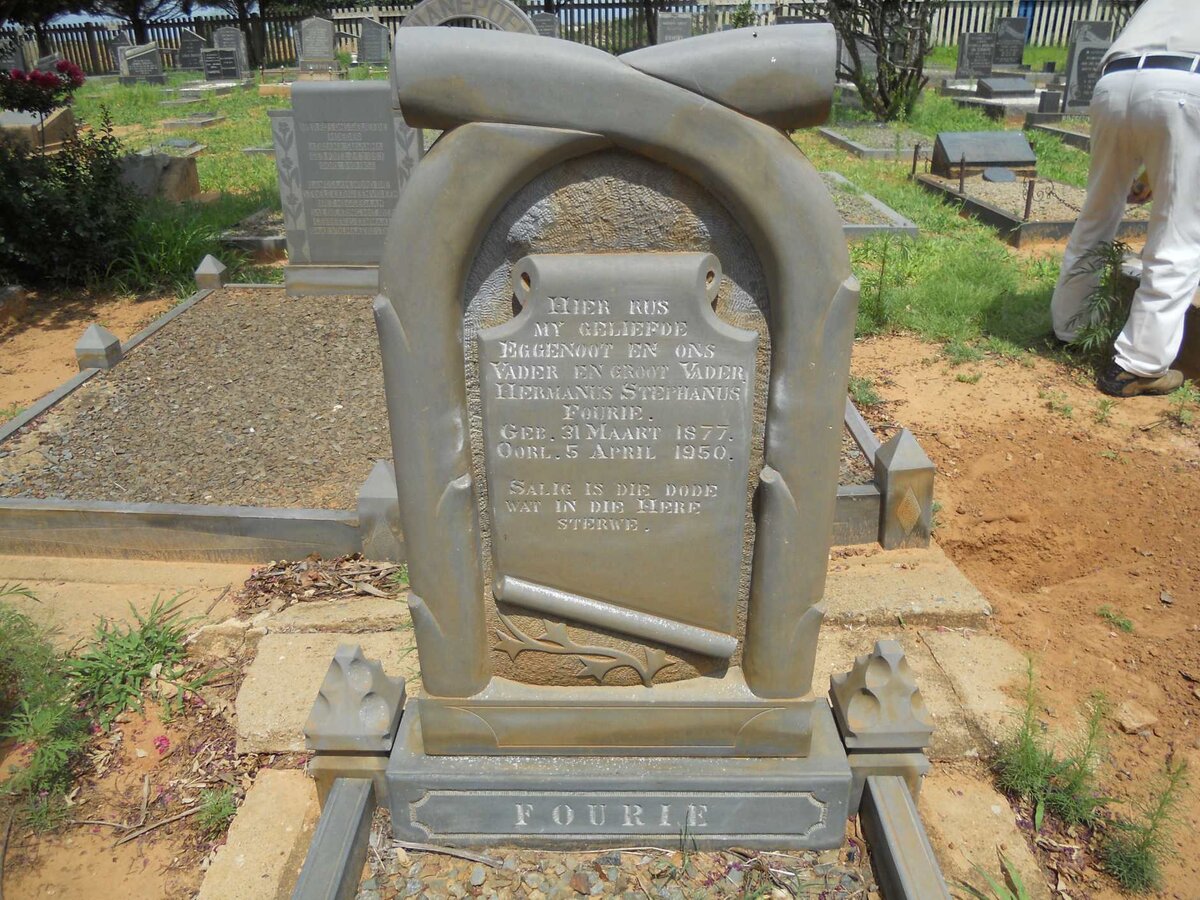 FOURIE Hermanus Stephanus 1877-1950