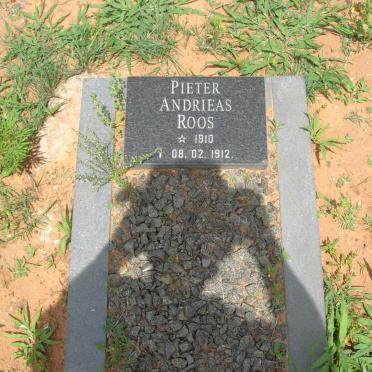 ROOS Pieter Andrieas 1910-1912