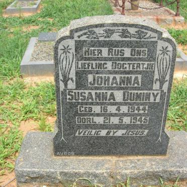 DUMINY Johanna Susanna 1944-1945