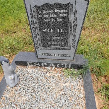 ESPACH Grietjie 1950-2006