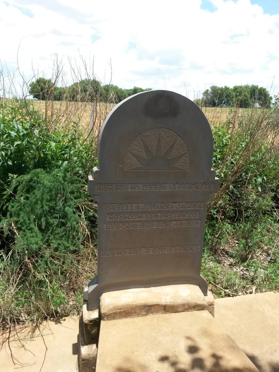 ROSSOUW Isabella Johanna Jacoba nee PRETORIUS 1893-1935