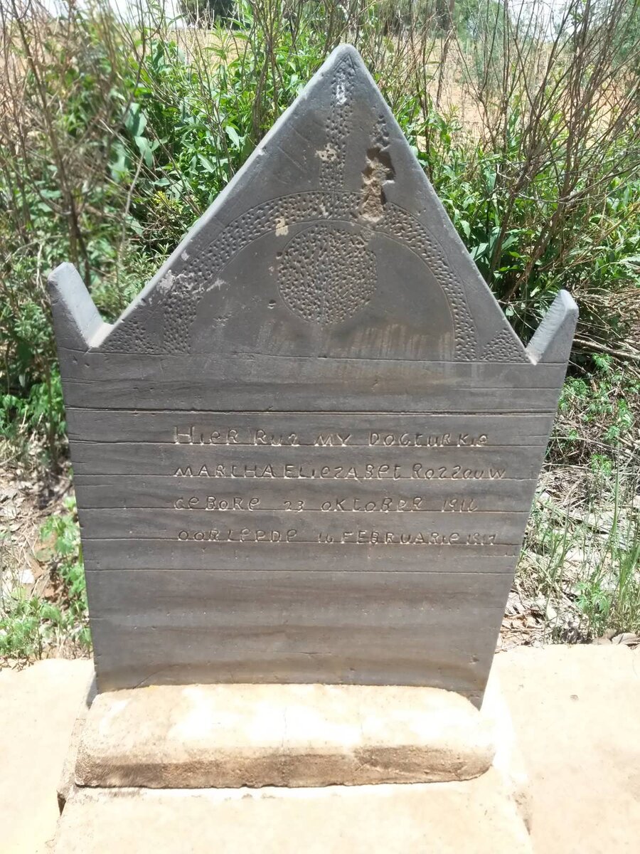 ROSSOUW Martha Eliezabet 1916-1917