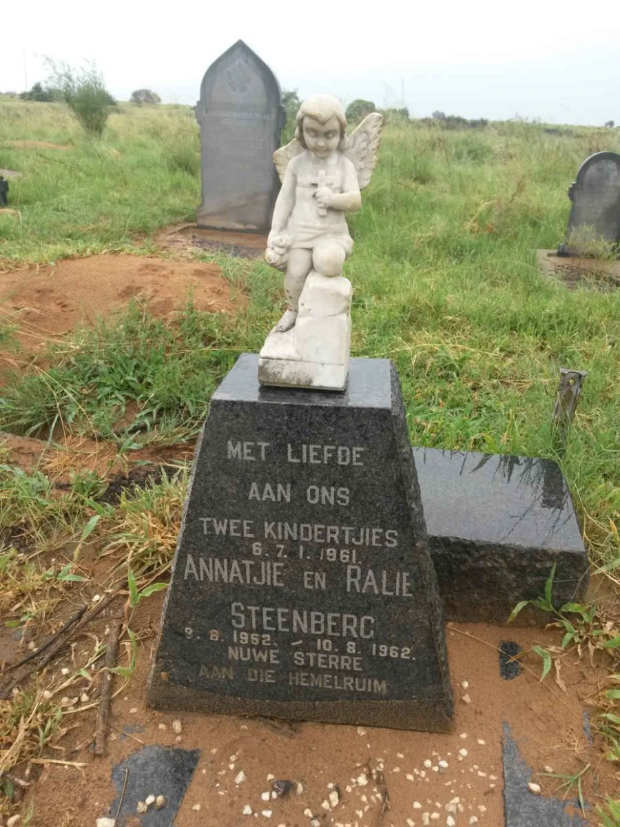 STEENBERG Annatjie 1961-1961 :: STEENBERG Ralie 1962-1962