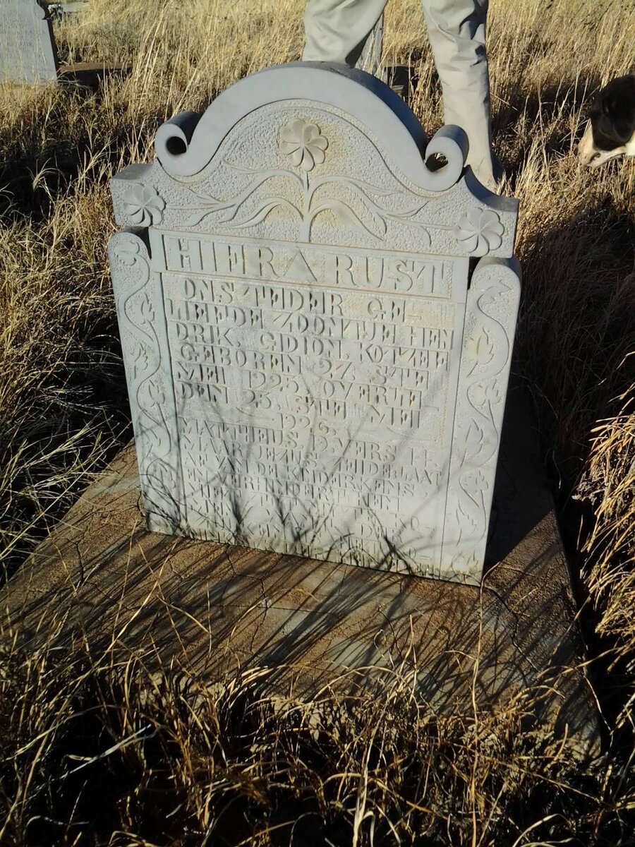 KOTZEE Hendrik Gidion 1925-1926