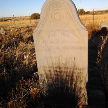 ROSSOUW Corlina Elisabeth nee JANSEN VAN RENSBURG 1845-1923