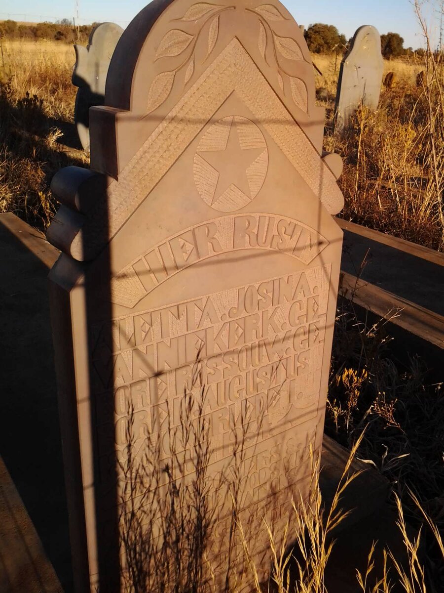 NIEKERK Aletta Josina, van nee ROSSOUW -1934