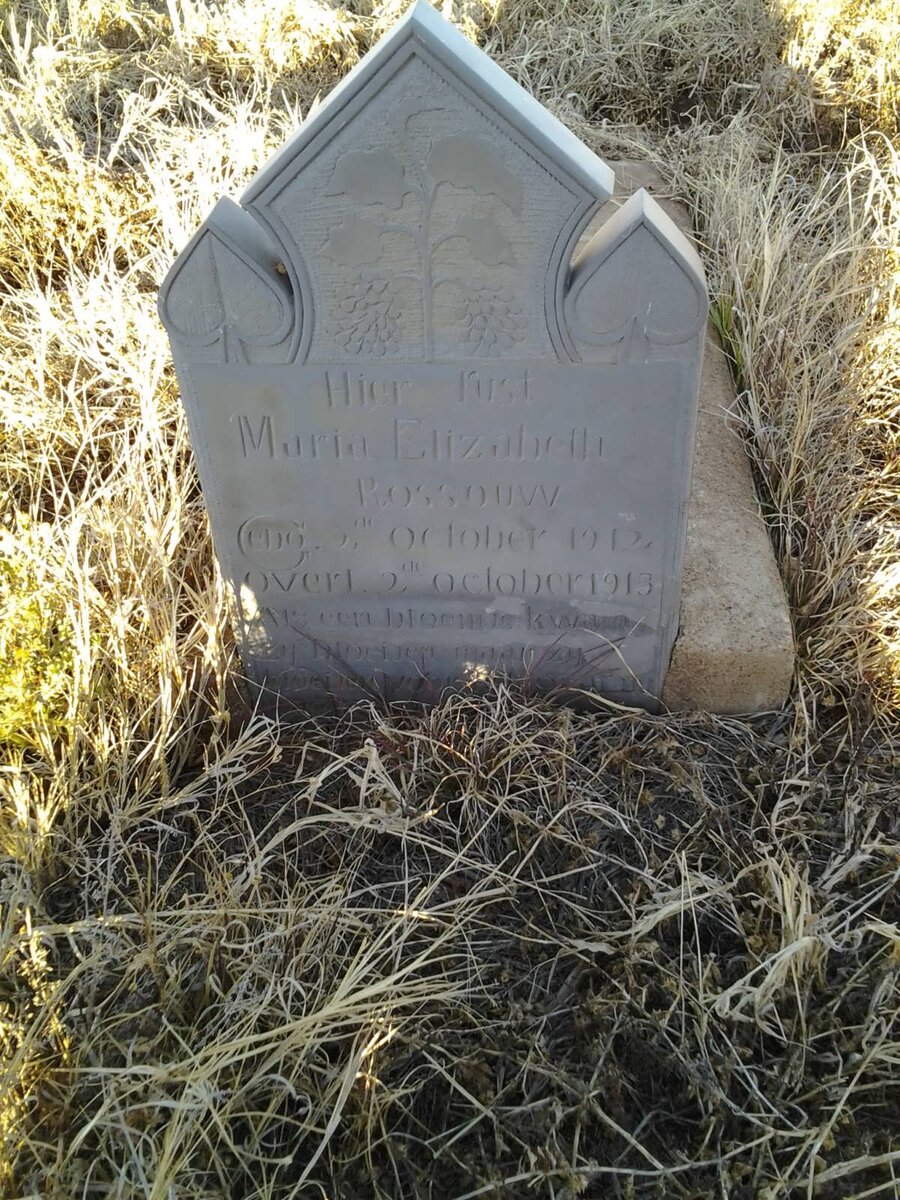 ROSSOUW Maria Elizabeth 1912-1913