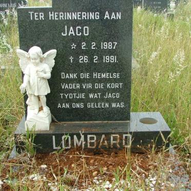 LOMBARD Jaco  1887-1991