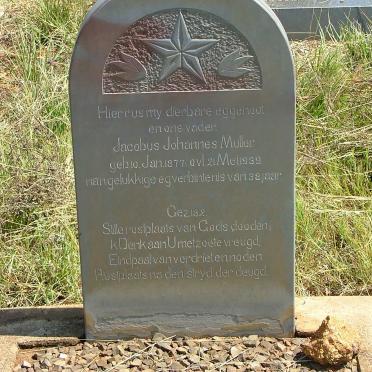MULLER Jacobus Johannes 1877-1939