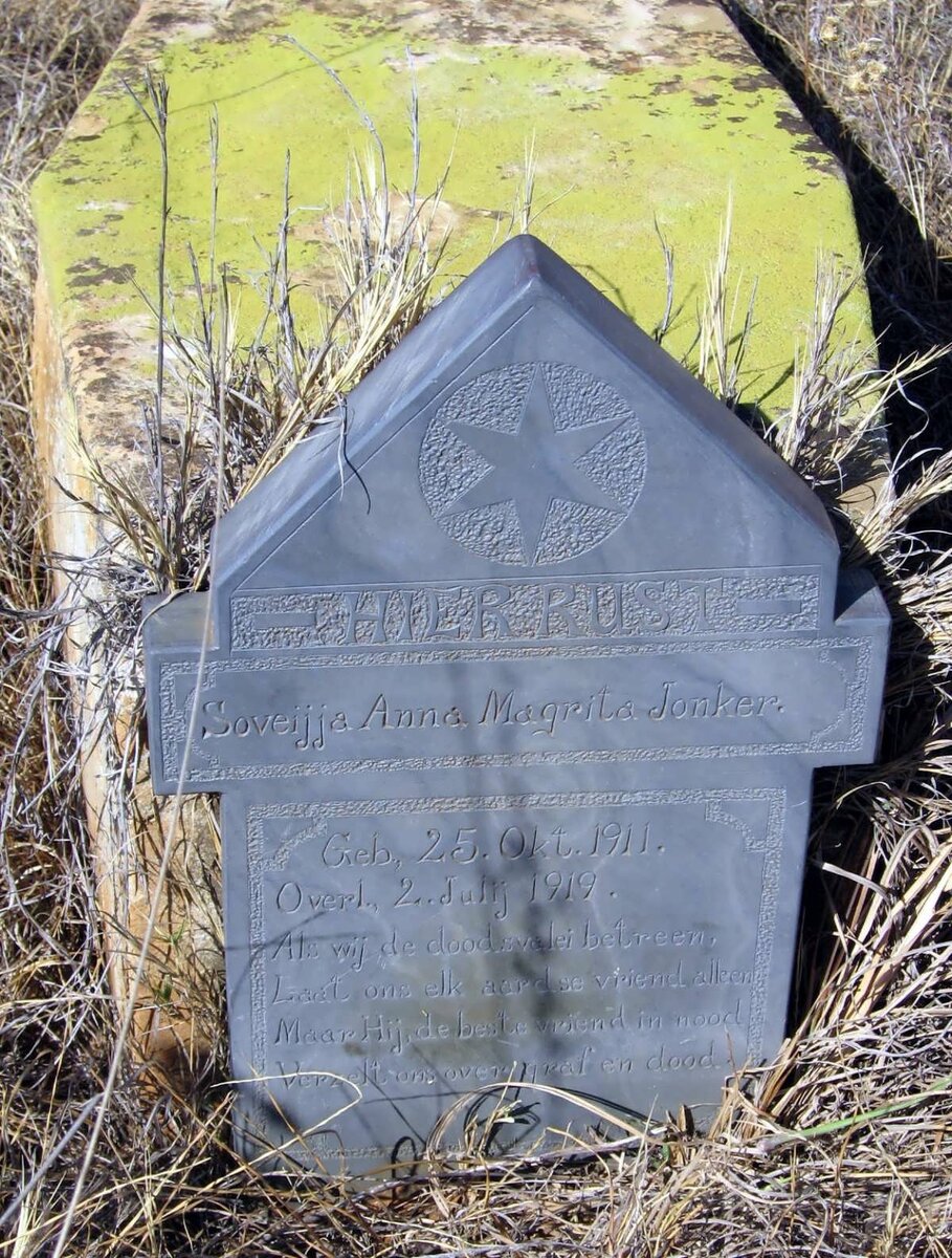 JONKER Soveijja Anna Magrita 1911-1919