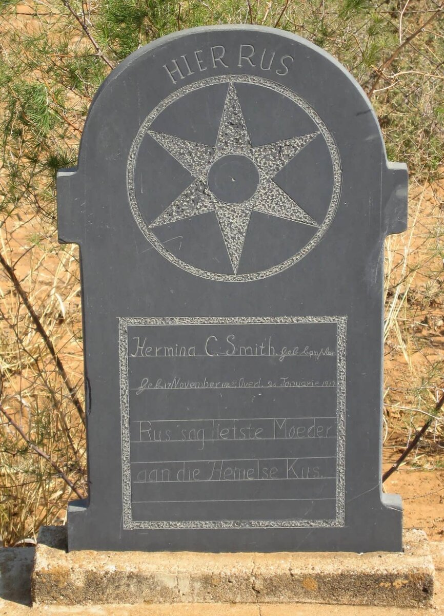 SMITH Hermina C. nee CAMPHER 18?-1917