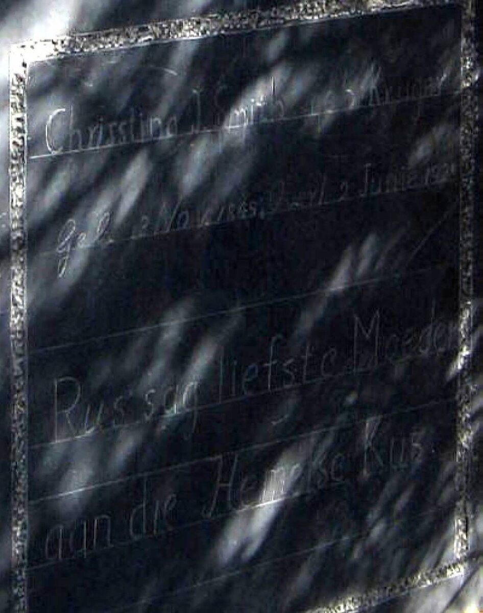 SMITH Chrisstina J. 1845-