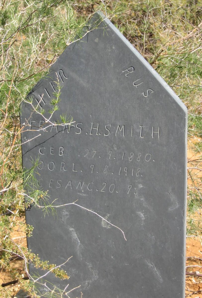 SMITH Frans H. 1880-1918