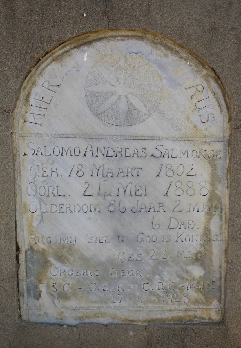 SALMONSE Salomo Andreas 1802-1888