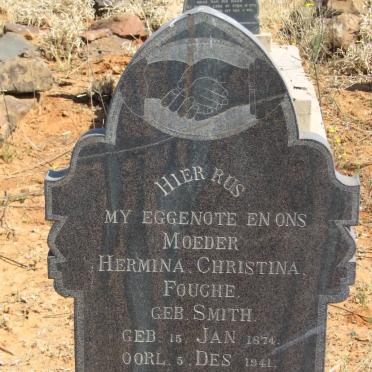 FOUCHE Hermina Christina nee SMITH 1874-1941