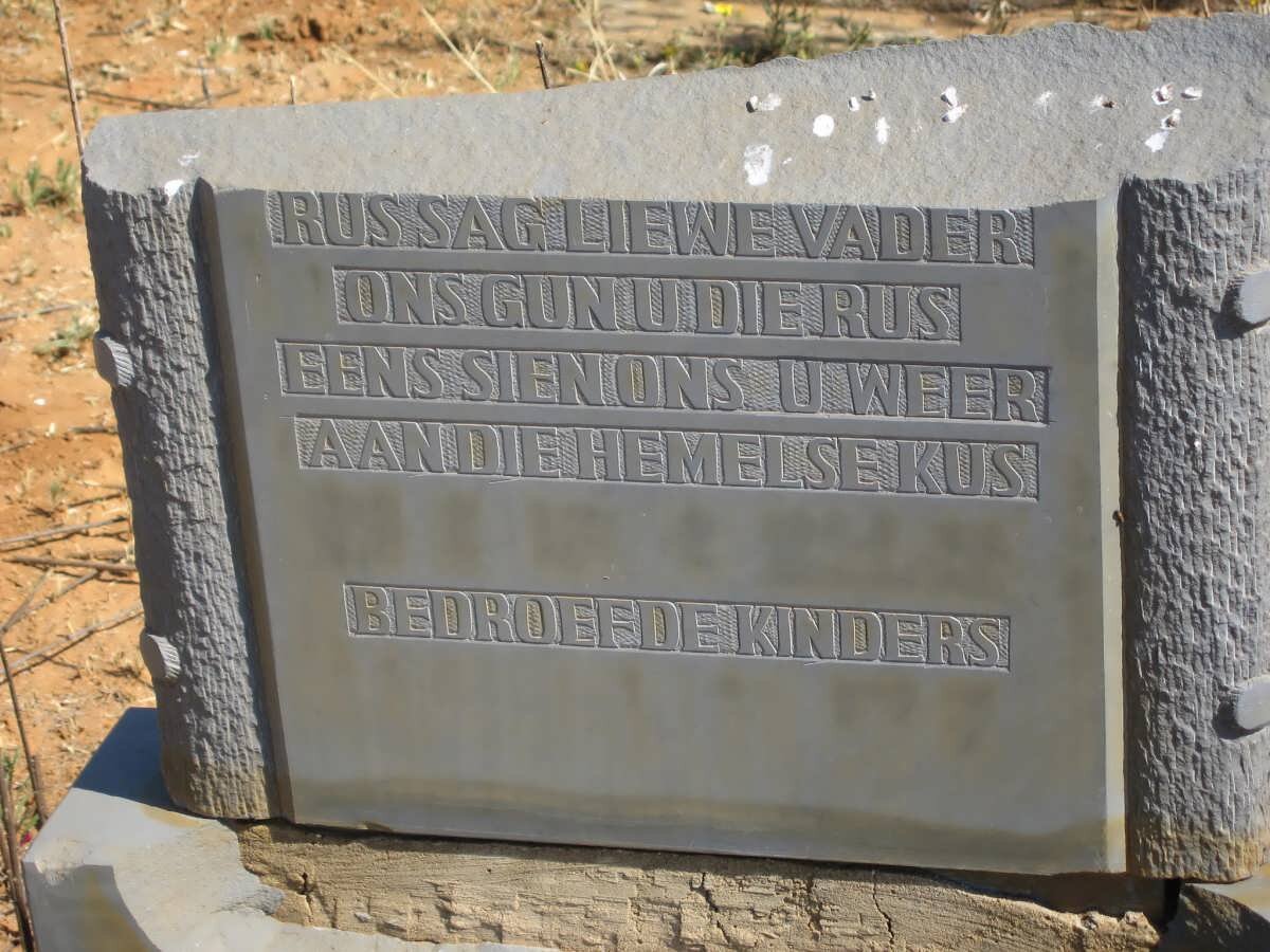 FOUCHE Hendrik Jakobus Petrus 1872-1954