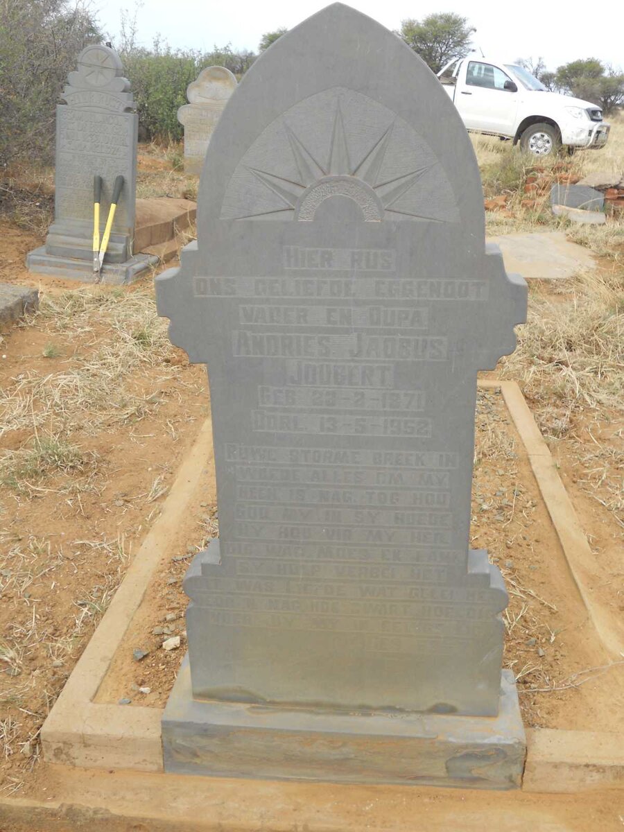 JOUBERT Andries Jacobus 1871-1952