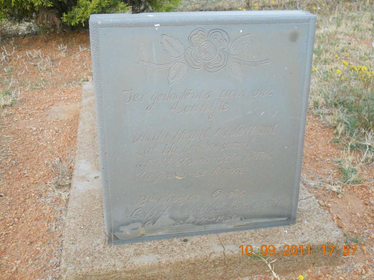 KOEKEMOER ? 1950-1950