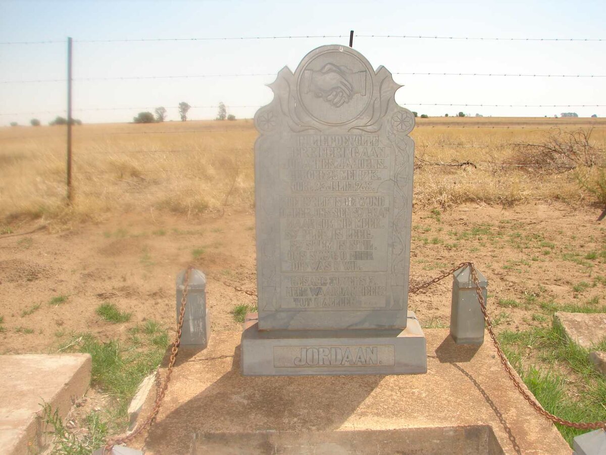 JORDAAN Johannes Jacobus 1913-1968