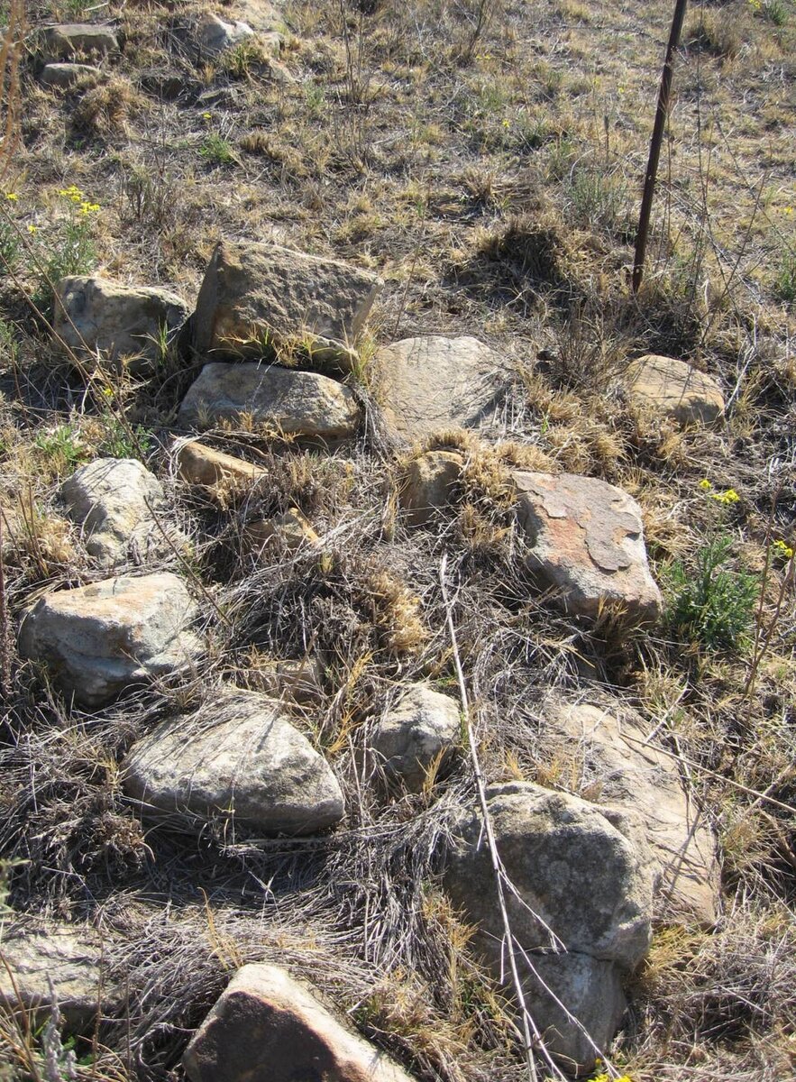 2. View on unmarked graves