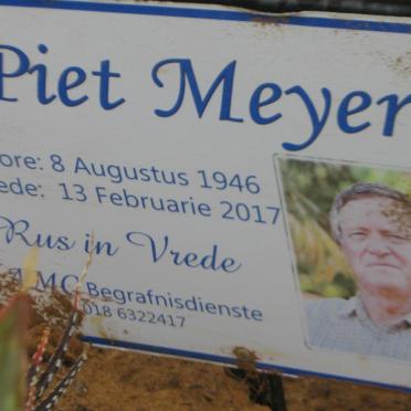 MEYER Piet 1946-2017