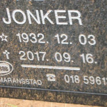 JONKER 1932-2017
