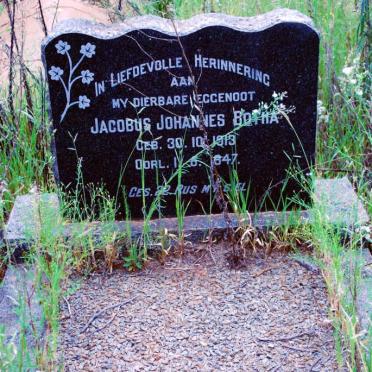 BOTHA Jacobus Johannes 1913-1947