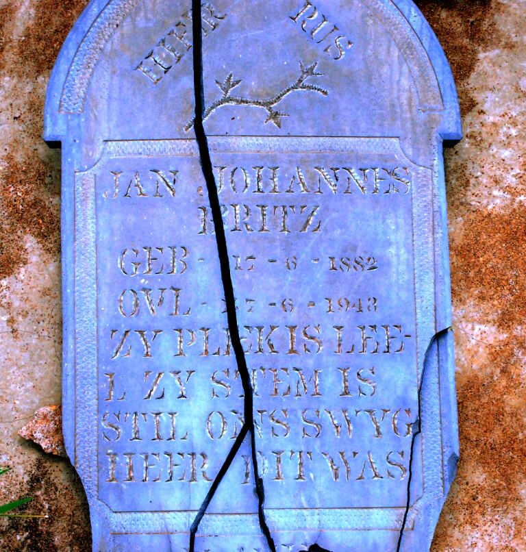 BRITZ Jan Johannes 1882-1943