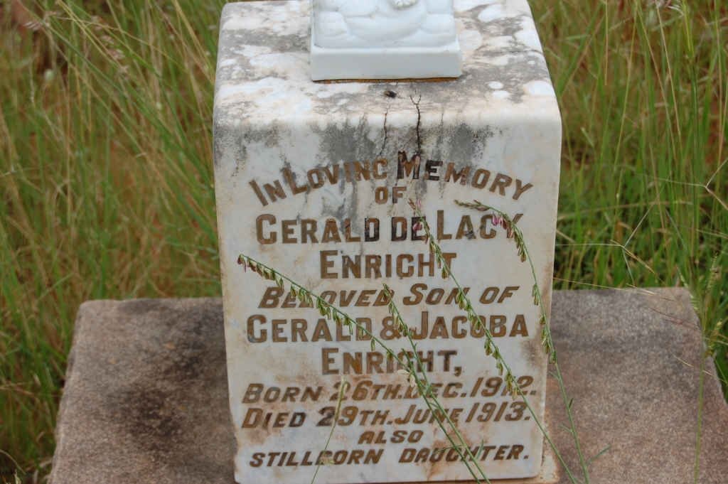 ENRIGHT Gerald De Lacy 1912-1913 :: ENRIGHT Baby