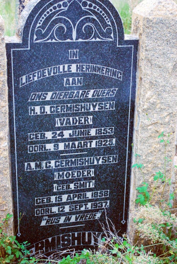 GERMISHUYSEN H.D. 1853-1925 &amp; A.M.C. SMIT 1858-1937