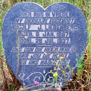 LIEBENBERG Rudolf J. 1867-1937