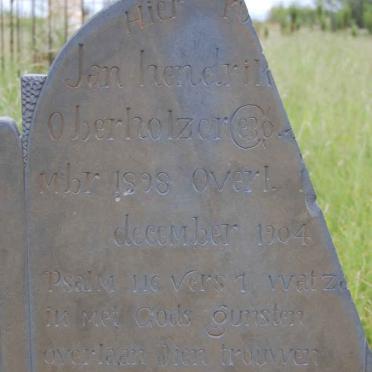 OBERHOLZER Jan Hendrik 1898-1904