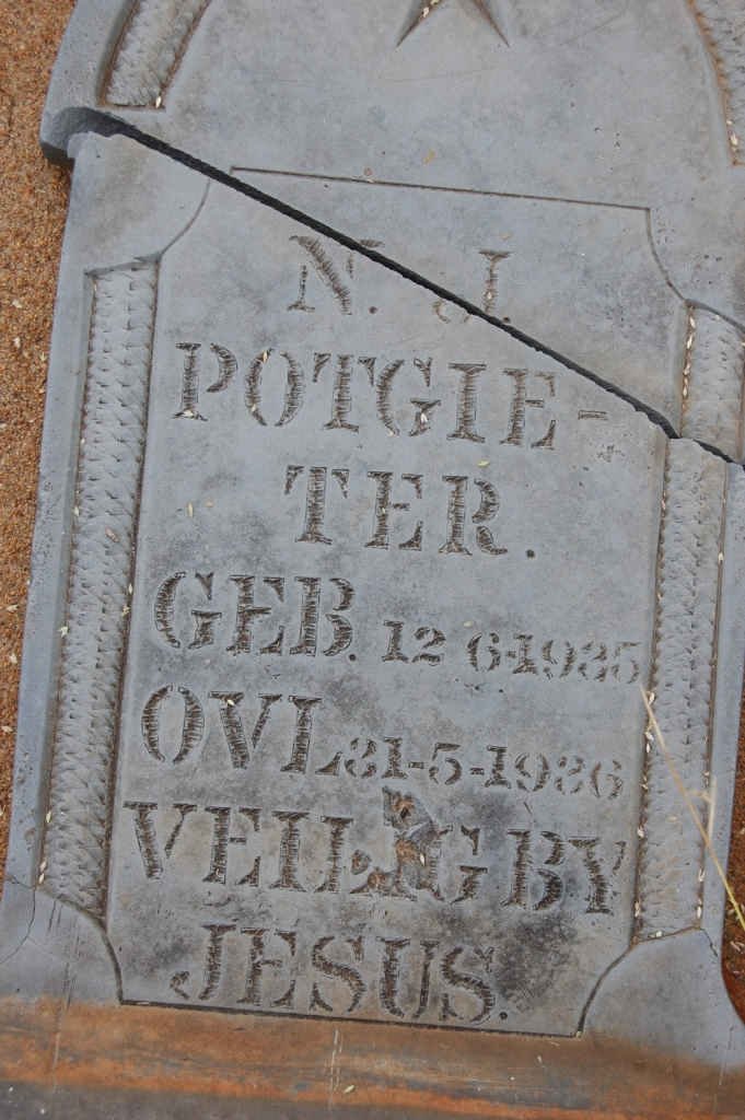 POTGIETER N.J. 1935-1936