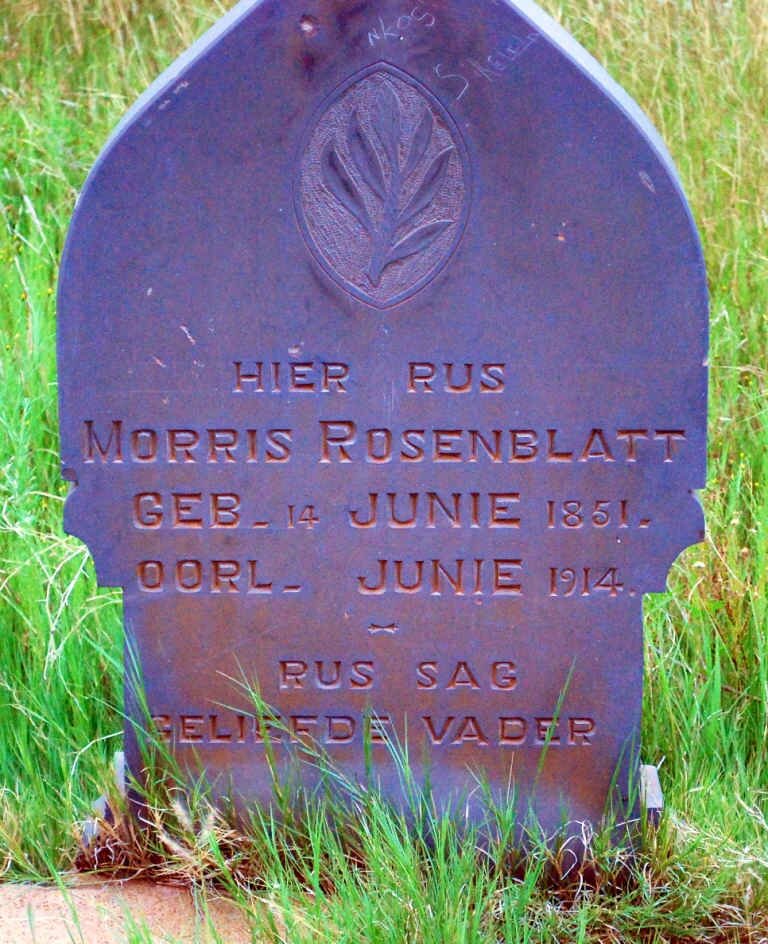 ROSENBLATT Morris 1851-1914