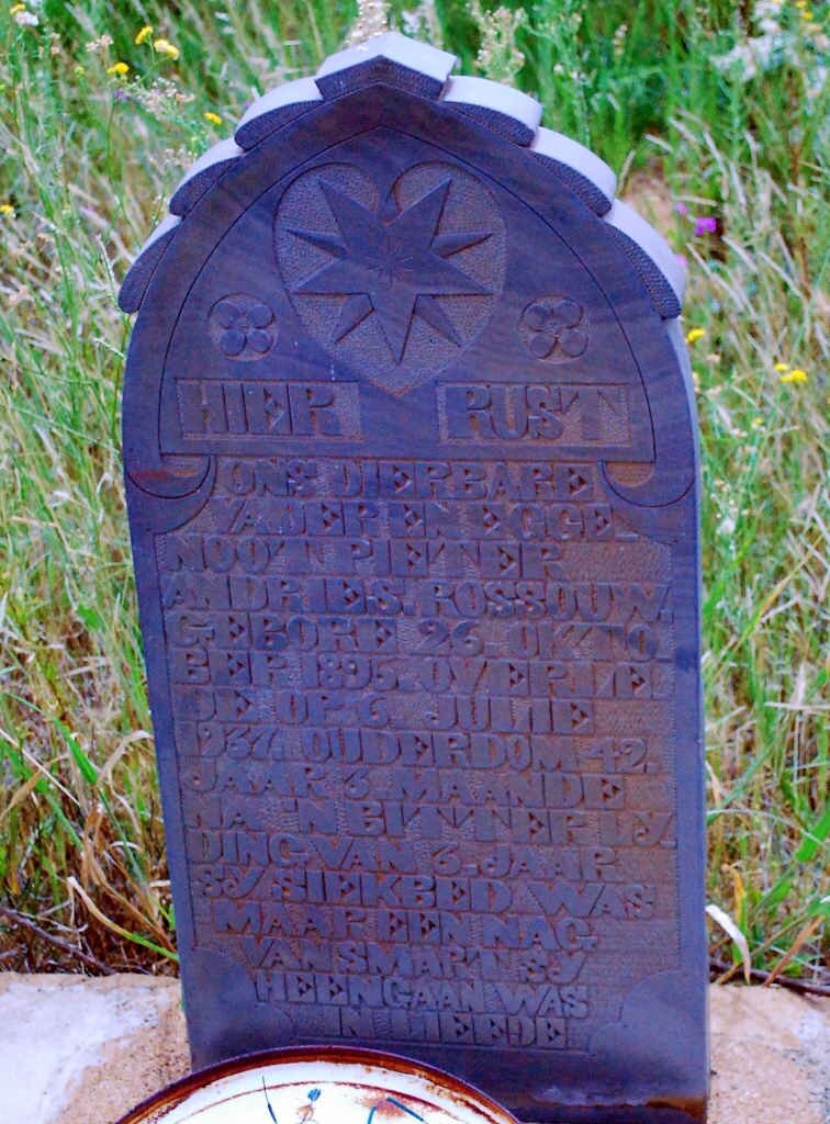 ROSSOUW Pieter Andries 1895-1937