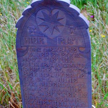 ROSSOUW Pieter Andries 1895-1937