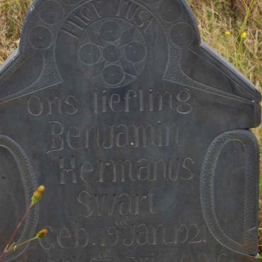 SWART Benjamin Hermanus 1921-1926