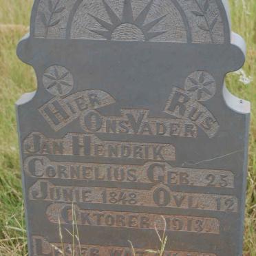 ? Jan Hendrik Cornelius 1848-1913