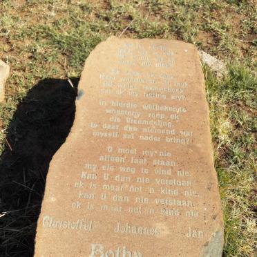 BOTHA Christoffel Johannes Jan 1941-1993