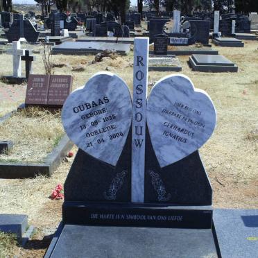 ROSSOUW Gerhardus Ignatius 1935-2006