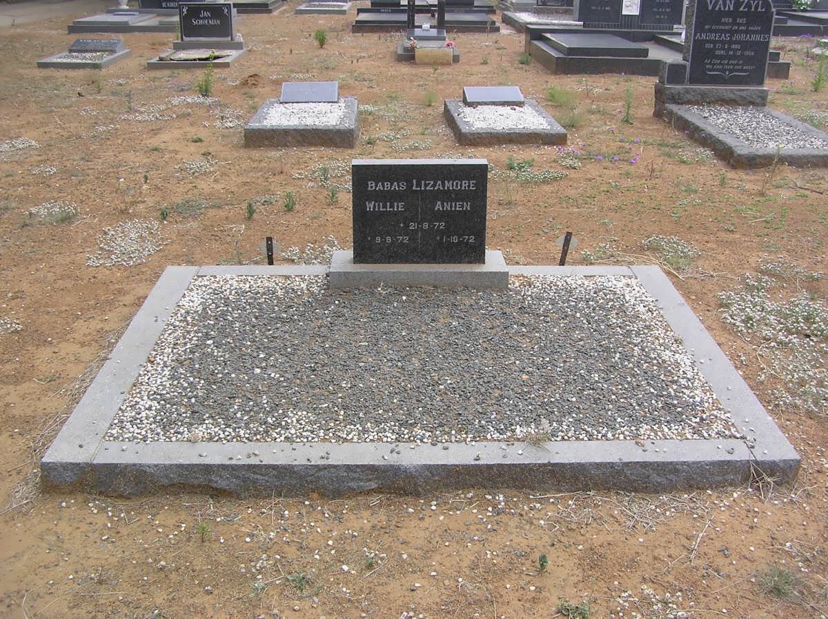 LIZAMORE Willie 1972-1972 :: LIZAMORE Anien 1972-1972