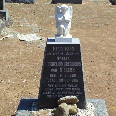 NIEKERK Nollie Cornelius Gregorius, van 1960-1965