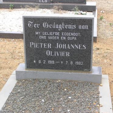 OLIVIER Pieter Johannes 1919-1982