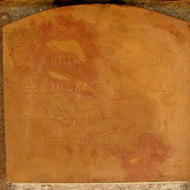 BASSON Jacobus -1900