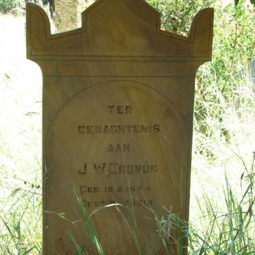 GRONUM J.W. 1844-1918