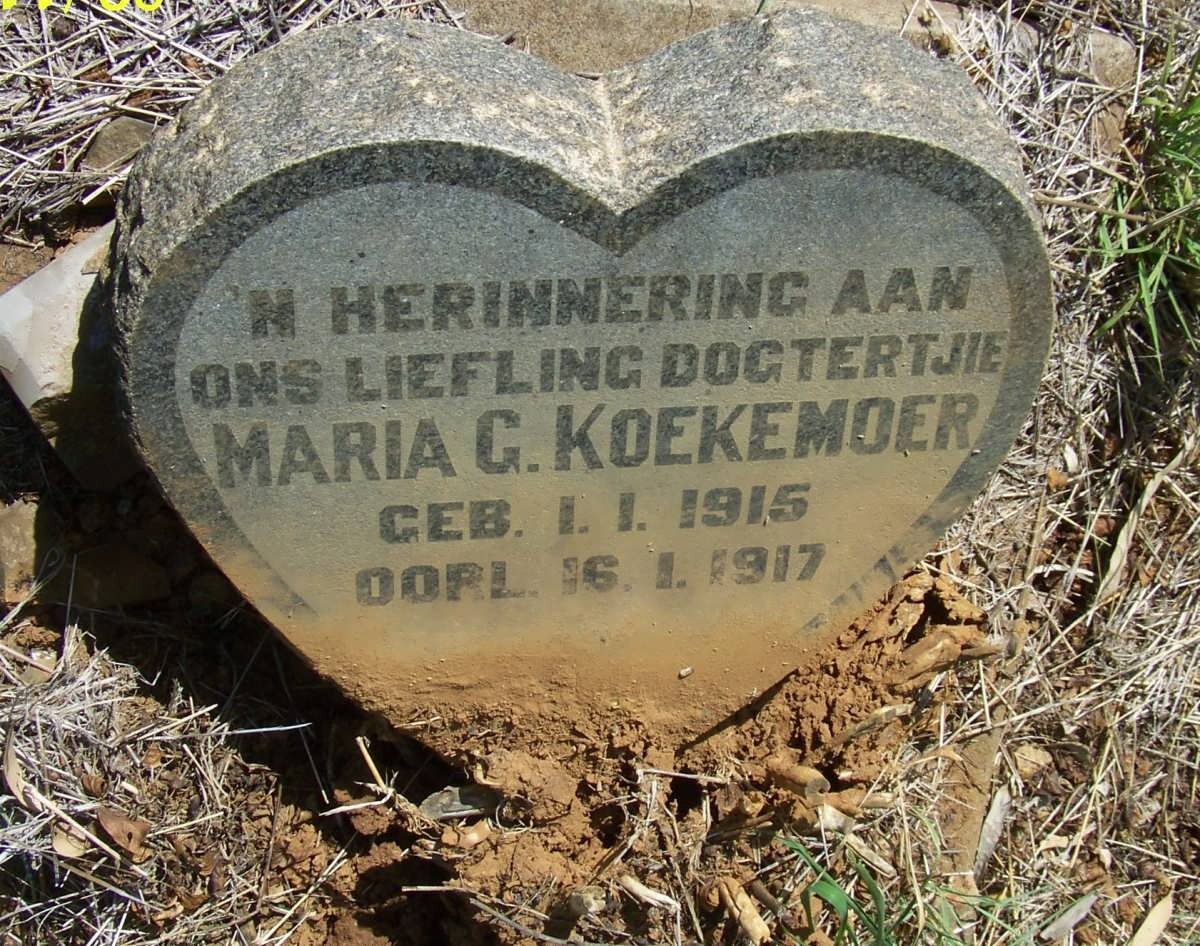 KOEKEMOER Maria Gertruida 1915-1917