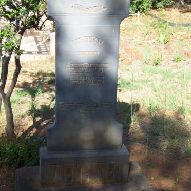 KOEKEMOER Joachim Marthinus 1844-1926 